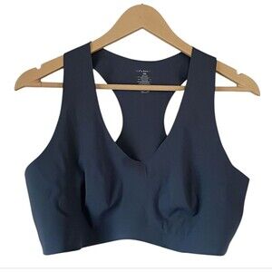 KNIX V-neck Racerback Sport Bra - Eclipse Blue Size XXL